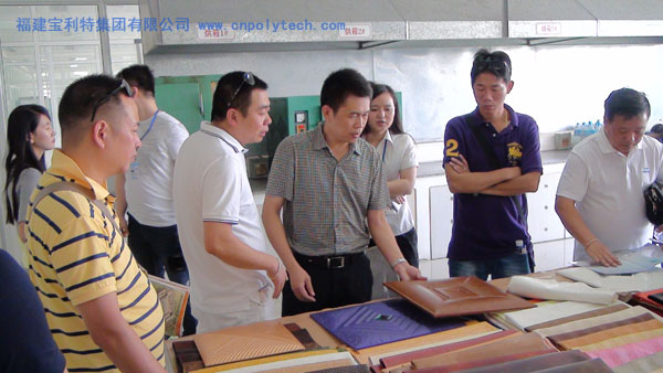 意大利巴斯利卡塔大区华人华侨连谊总会会长翁武平、旅意福建华侨华人同乡总会(Associazione Culturale Cinese Di Fu Jian Toscana Prato Italia)方仁胜常务副会长、欧洲华文电视台（EZTV Europa China TV)林朱庆台长率意大利考察团莅临福建宝利特参观考察